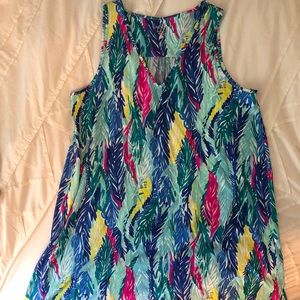 Lilly Pulitzer sleeveless t shirt dress